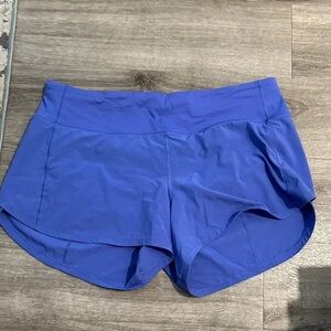 Women's Performance Running Shorts - Royal Blue